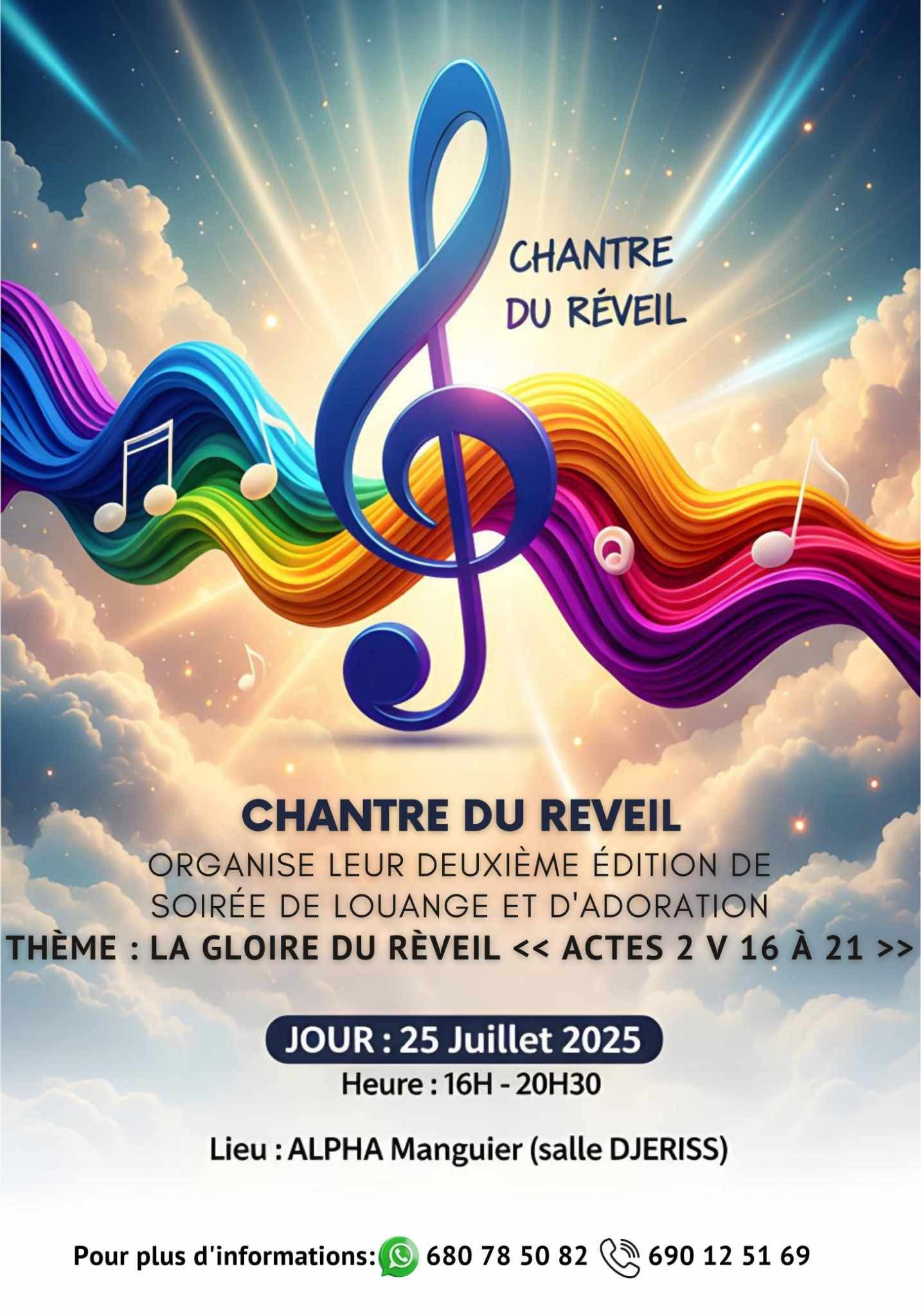 La Gloire du Réveil — Une Soirée d’Adoration Inoubliable