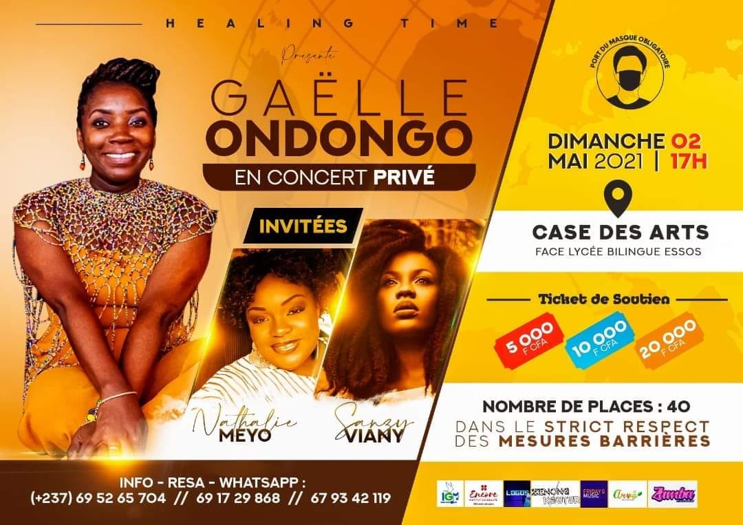 Gaelle Ondongo en concert privé
