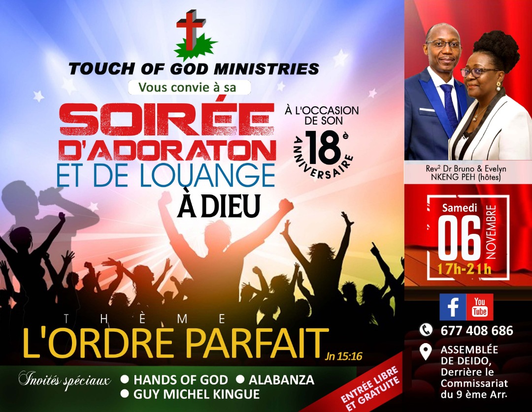 Soirée d'adoration et de louange au 18e anniversaire