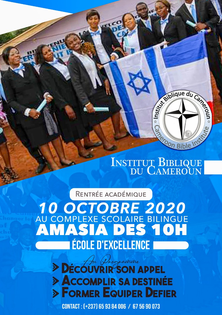 Institut Biblique du Cameroun lance la rentrée academique