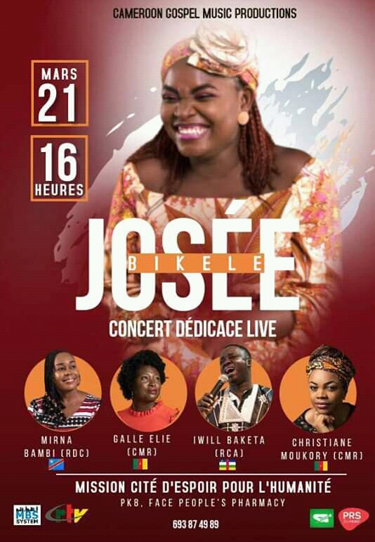 Josée Bikele en concert dédicace Live