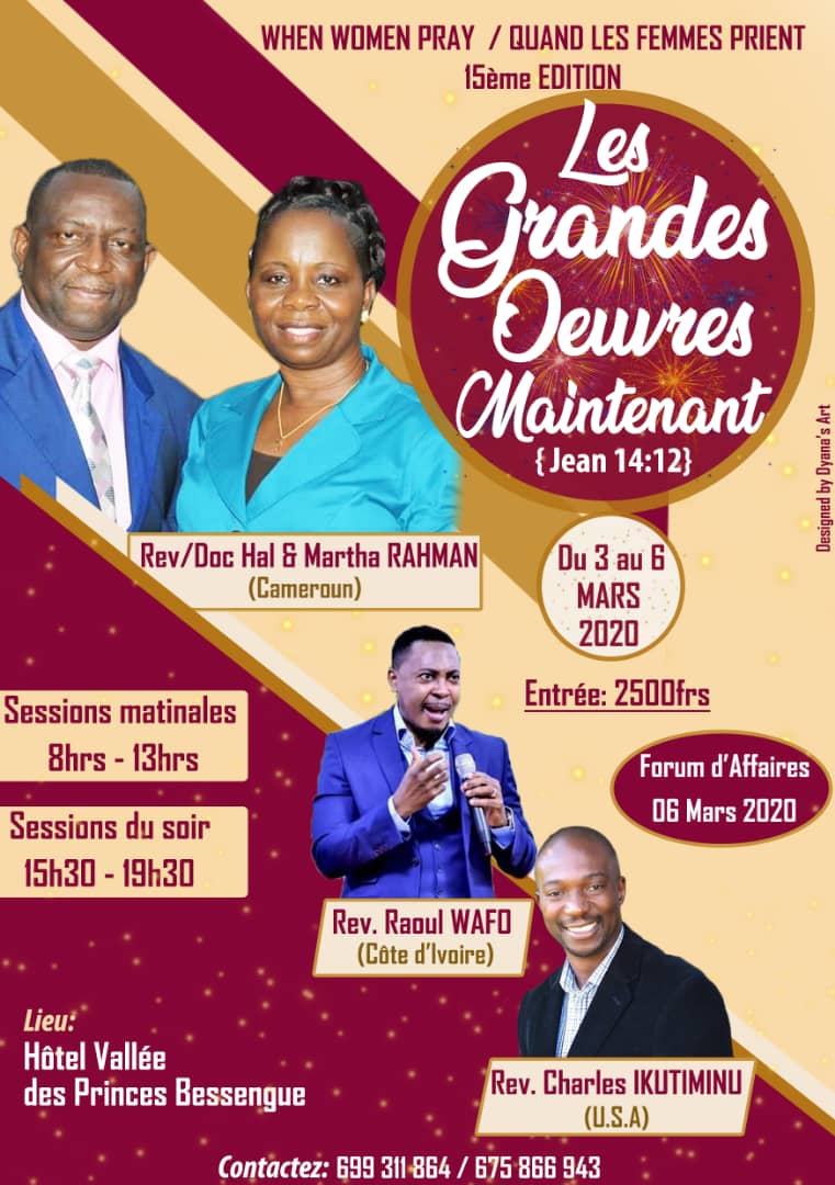 15e édition de la Conférence Internationale des Femmes, ''When Women Pray''