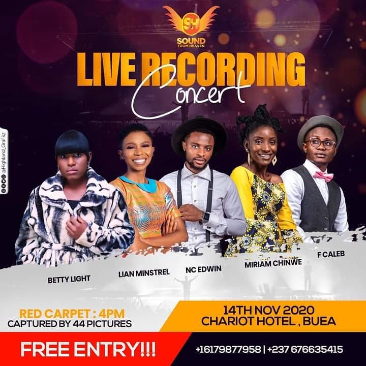 Live Recording Concert by Sound From Heaven