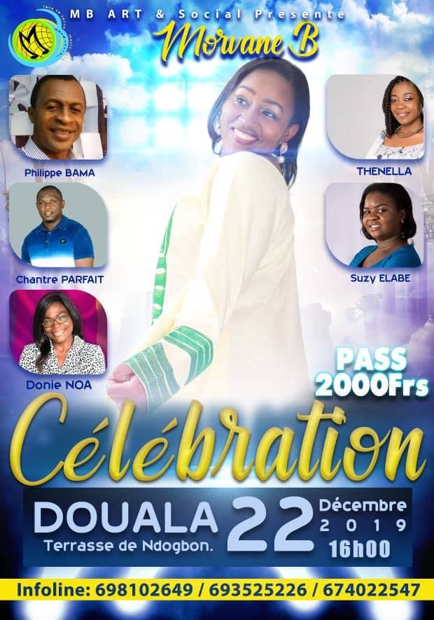 Morvane B en concert live &agrave; Douala