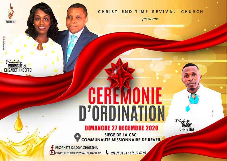 Cérémonie d'ordination