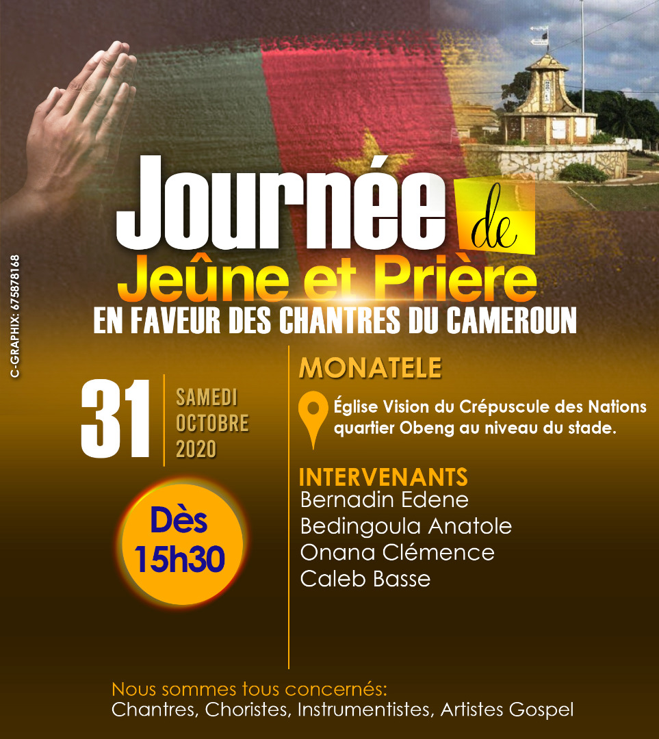 Journée de Jeune et de Pri&egrave;re en faveur des Chantres du Cameroun - Monatélé