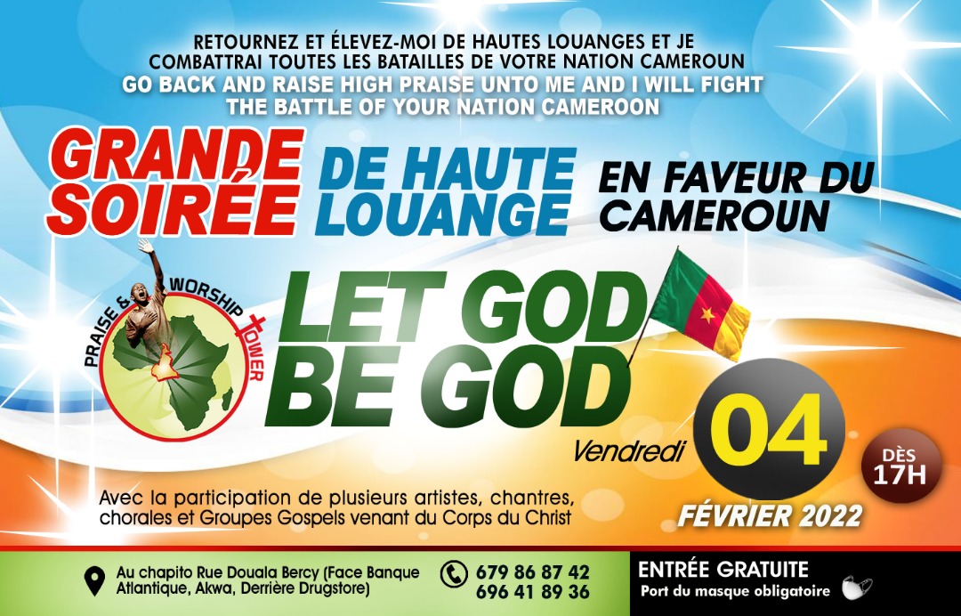 185e édition des soirées de hautes louanges en faveur du Cameroun