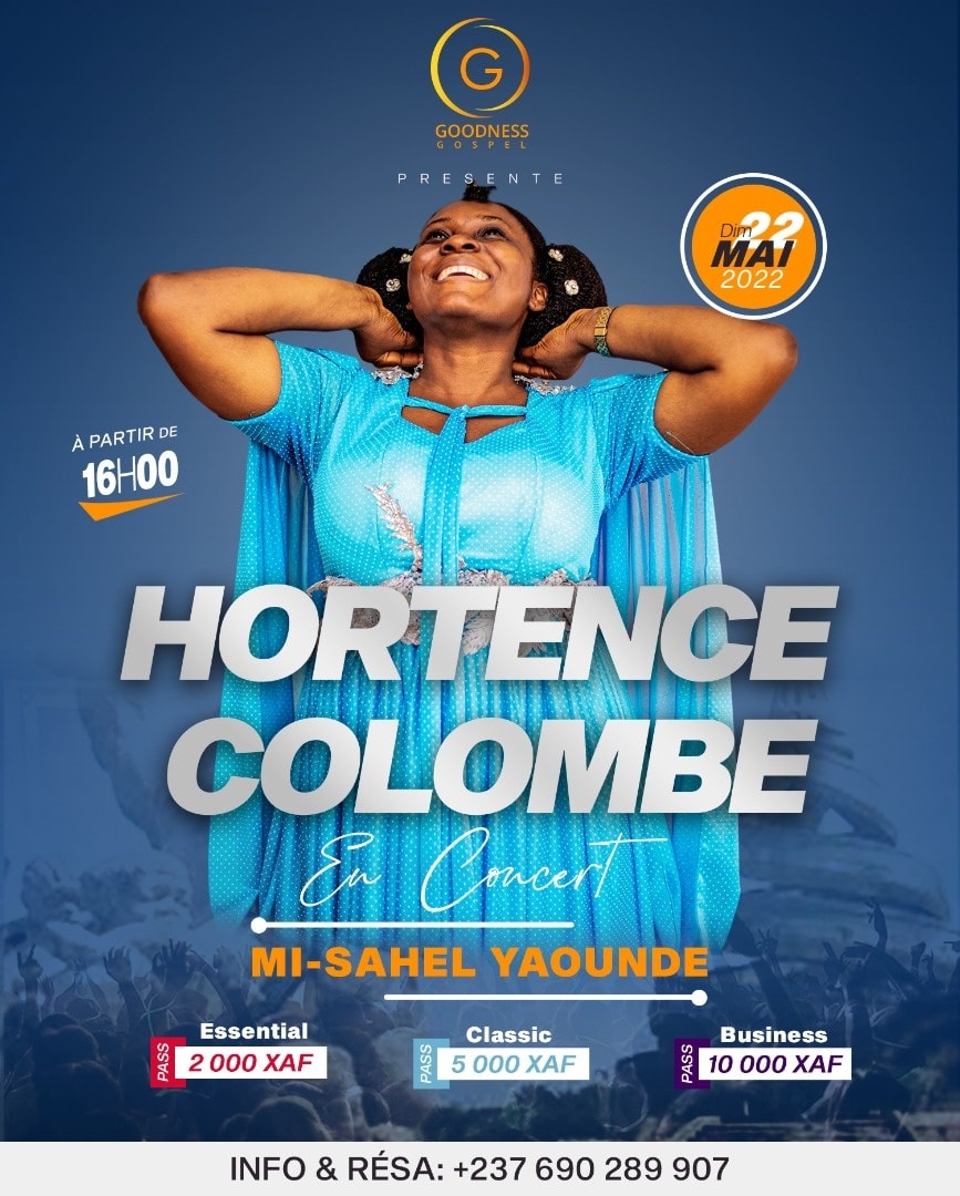 Hortence en concert live &agrave; Yaoundé