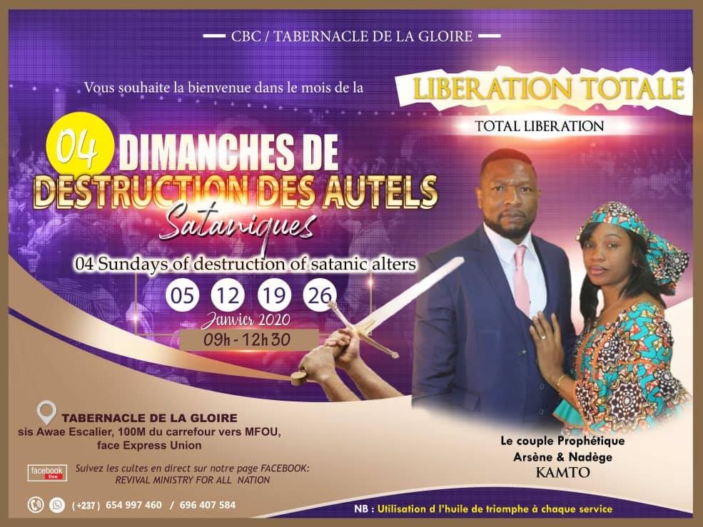 Les 4 dimanches de destruction des autels sataniques