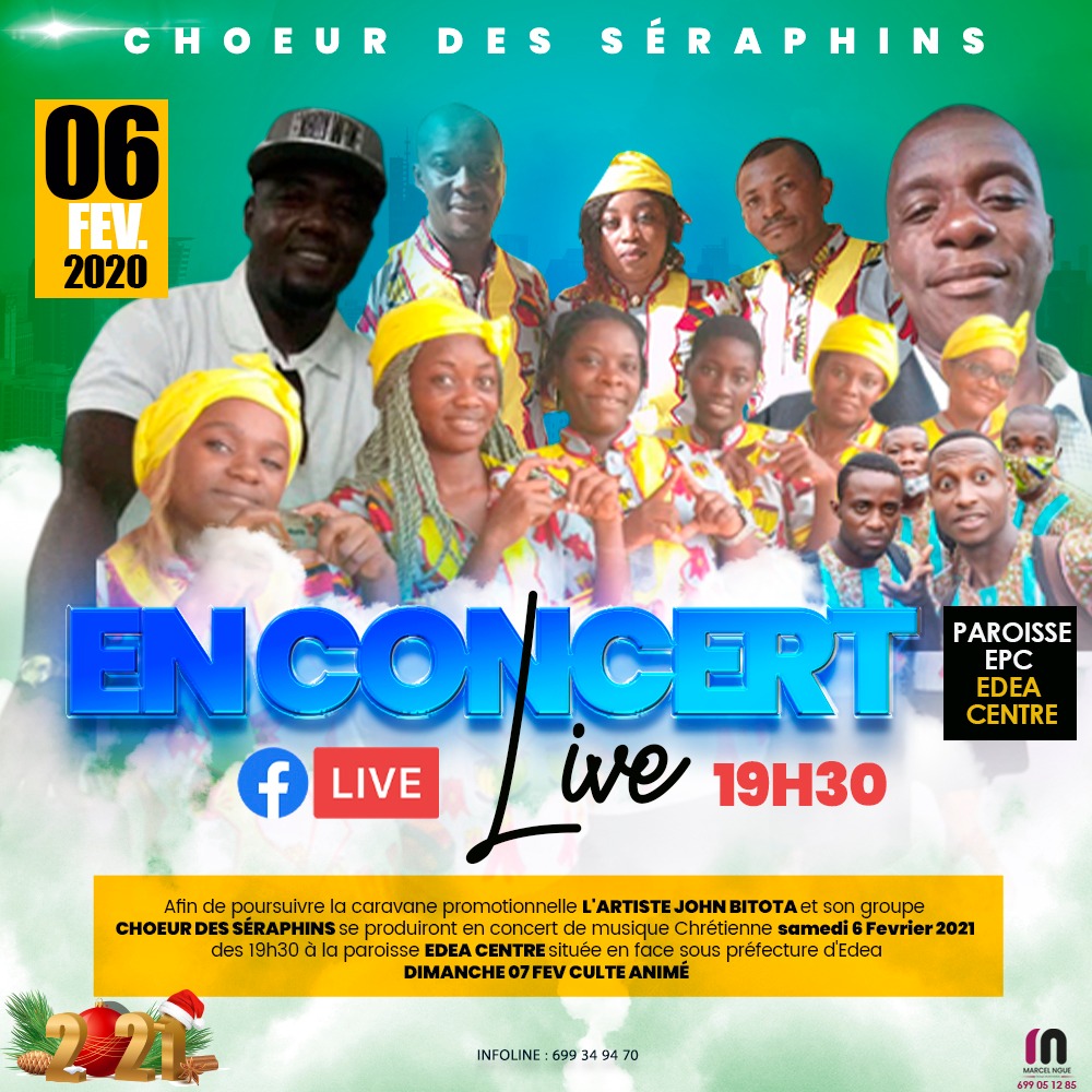 Chœur des Séraphins en concert live