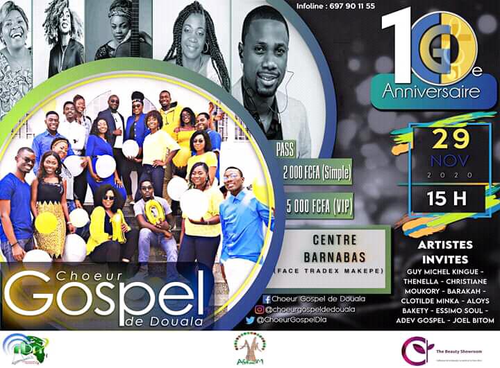 10e anniversaire du Choeur Gospel de Douala