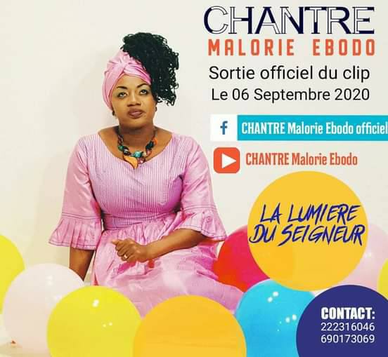 La lumière du Seigneur le clip par la Chantre Malorie Ebodo