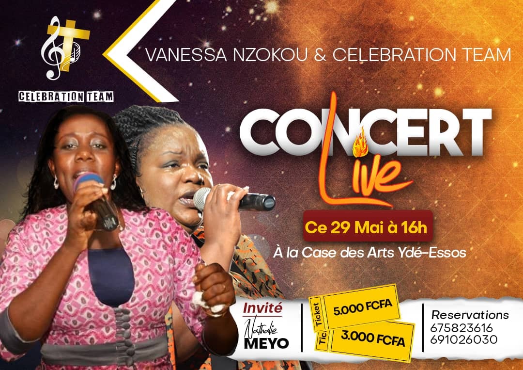 Concert live Vanessa Nzokou&nbsp;et Celebration Team