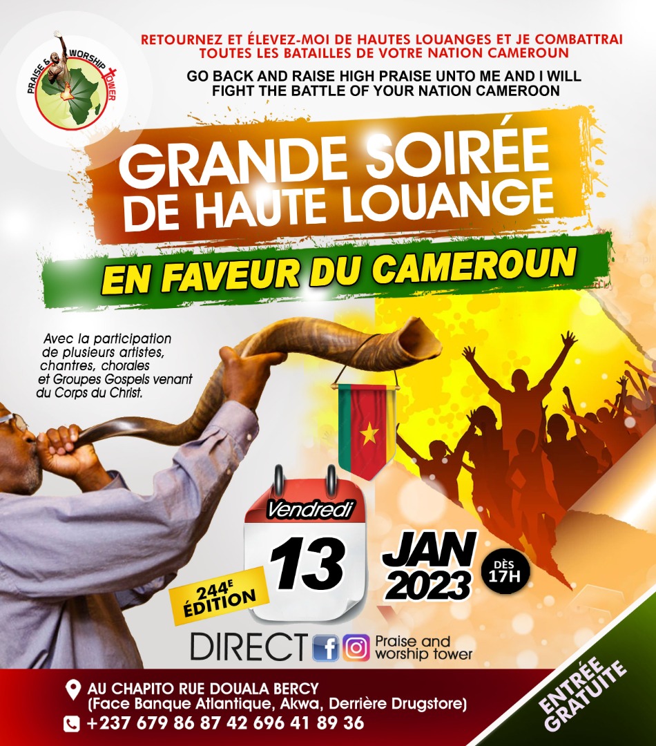 244e édition des soirées de hautes louanges en faveur du Cameroun