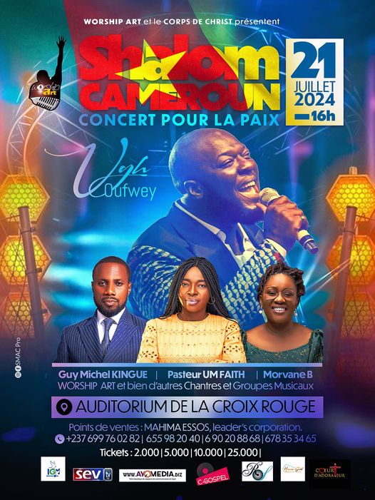 Ugh Oufwey en concert à Yaoundé