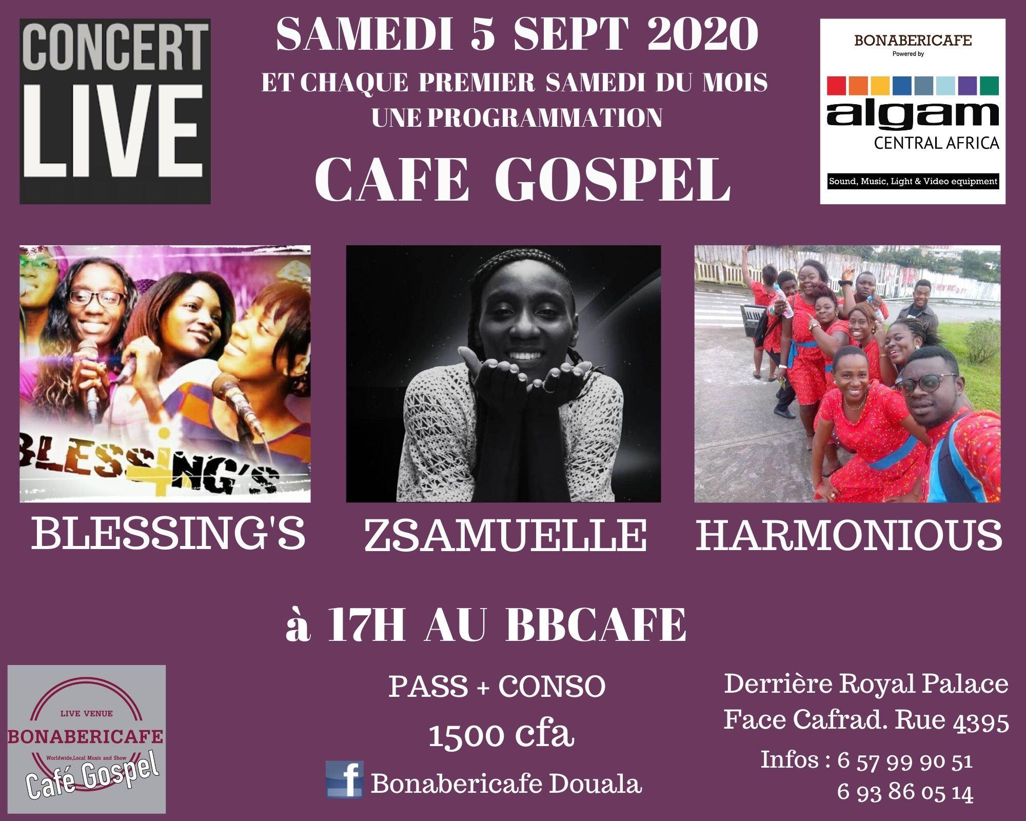 Café Gospel Septembre au BonaberiCafe