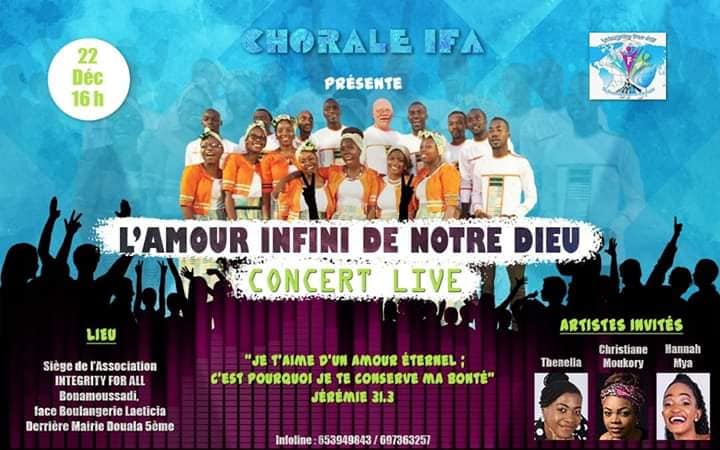 Concert live : Amour Infini de notre Dieu