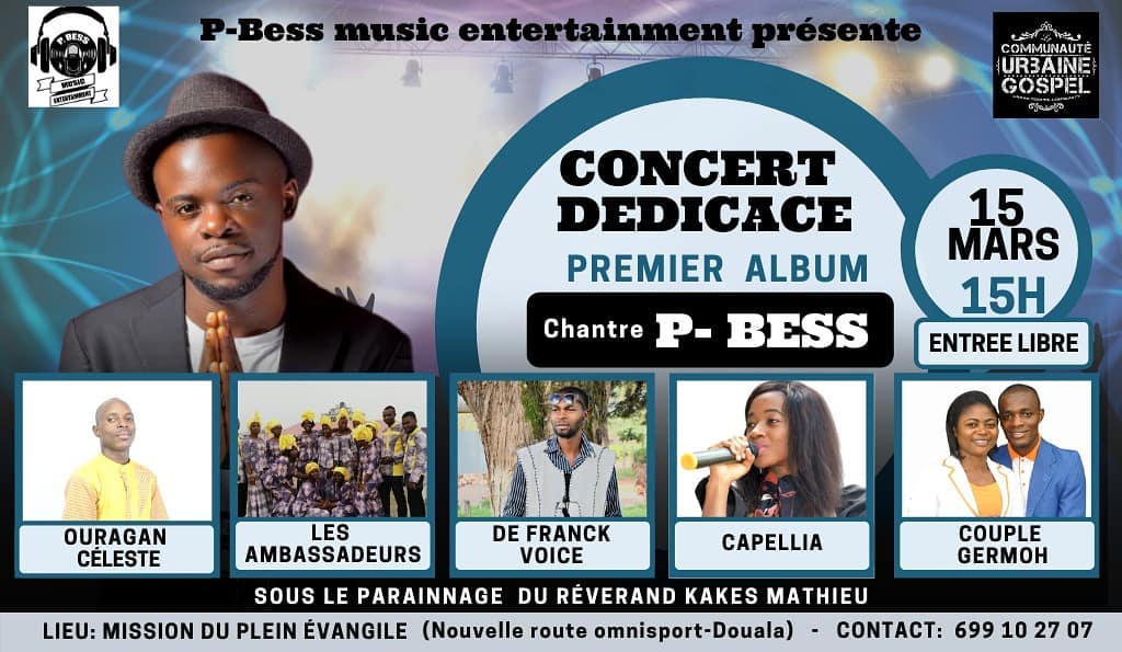 Chantre P-Bess en concert dédicace
