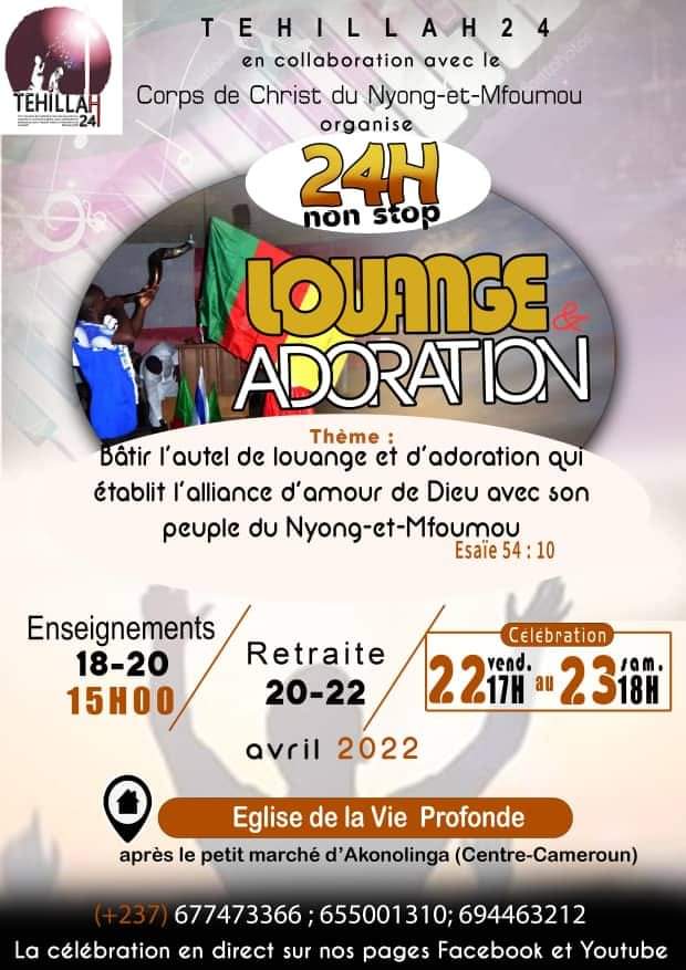 24h non stop de louange et adoration