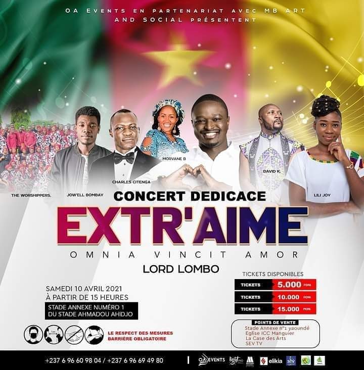 Lord Lombo en concert dédicace au Cameroun