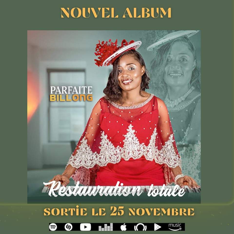 Parfaite Billong annonce la sortie de son nouvel album "Restauration Totale" pour bient&ocirc;t