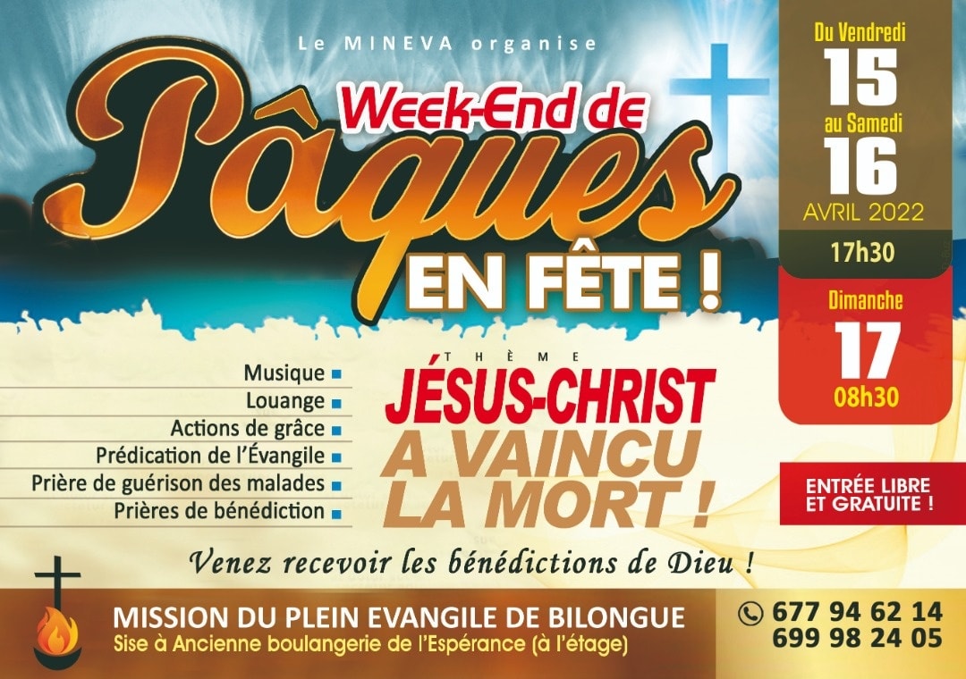 Weekend de p&acirc;ques en f&ecirc;te avec le MINEVA