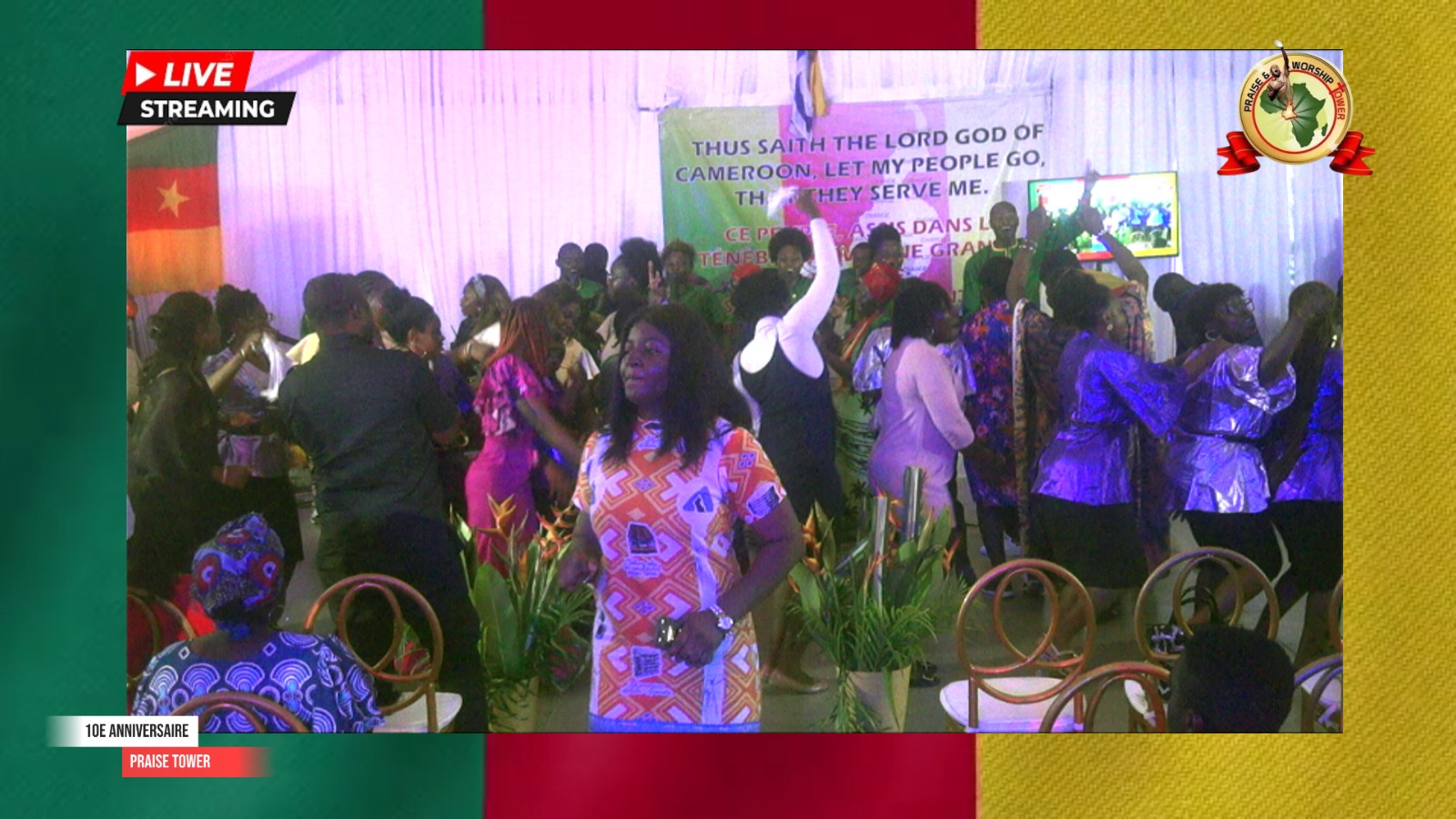 De la vision &agrave; l'impact : Praise Tower cél&egrave;bre 10 ans de fidélité