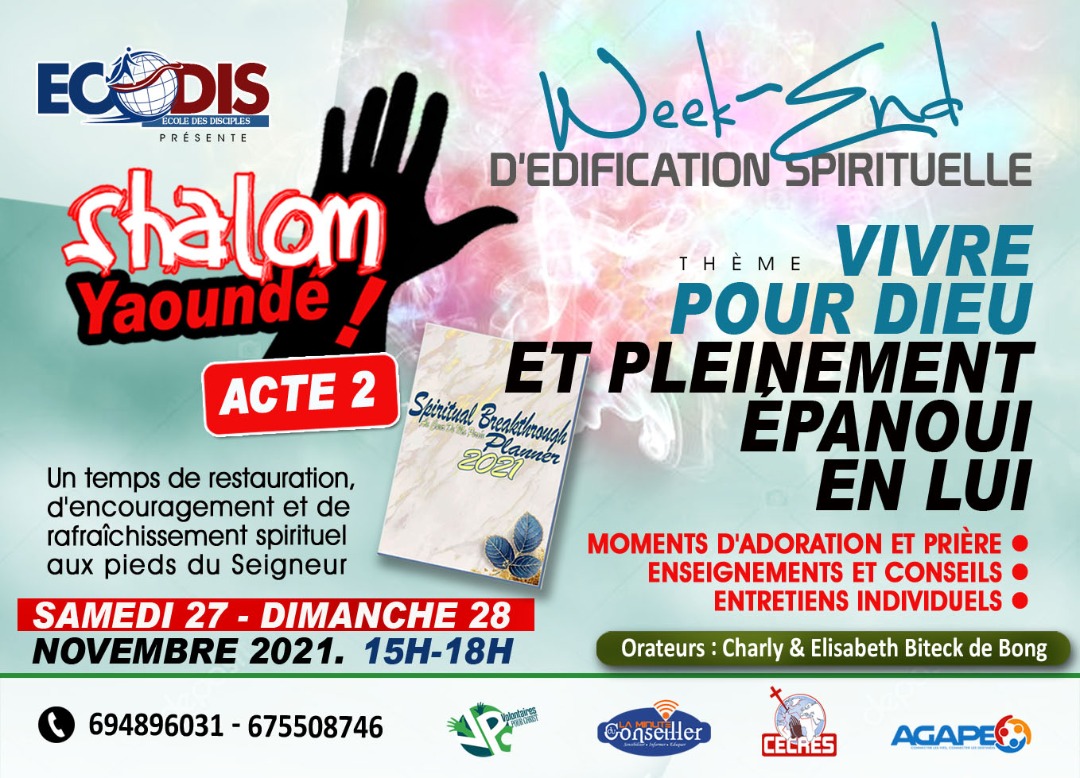 Week-end d'édification spirituelle avec l'ECODIS