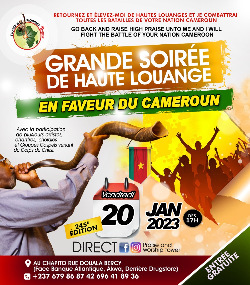 245e édition des soirées de hautes louanges en faveur du Cameroun