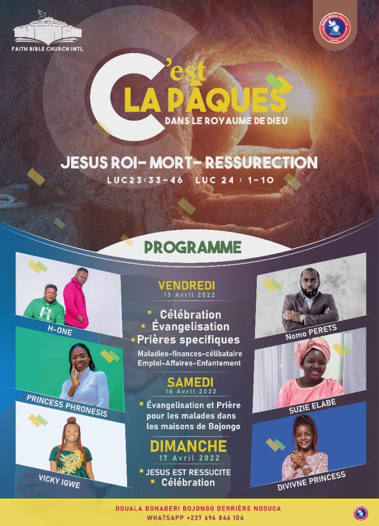 C'est la p&acirc;ques dans le Royaume de Dieu