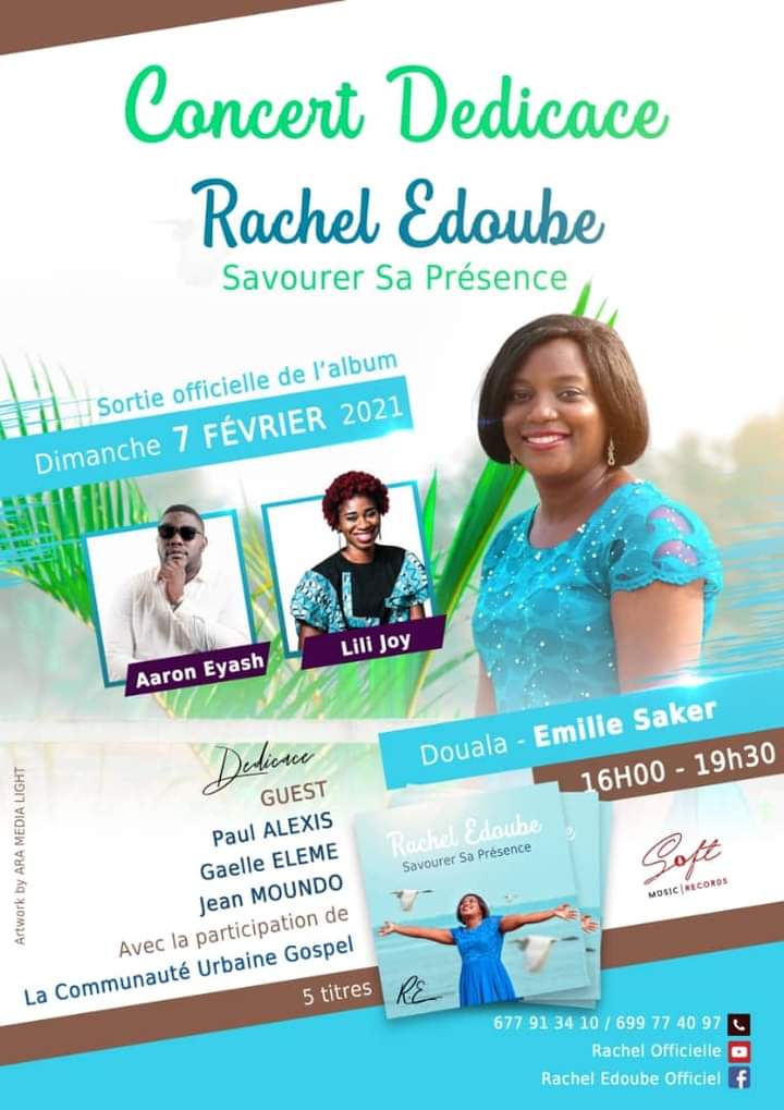 Rachel Edoube en concert dédicace de "Savourer sa Présence"