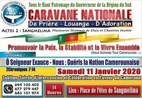 Caravane Nationale de Pri&egrave;re, Louange et d&rsquo;Adoration