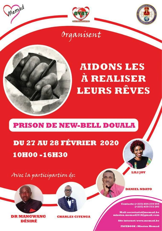 Aidons-les &agrave; réaliser leurs r&ecirc;ves &agrave; la Prison Centrale de New-Bell
