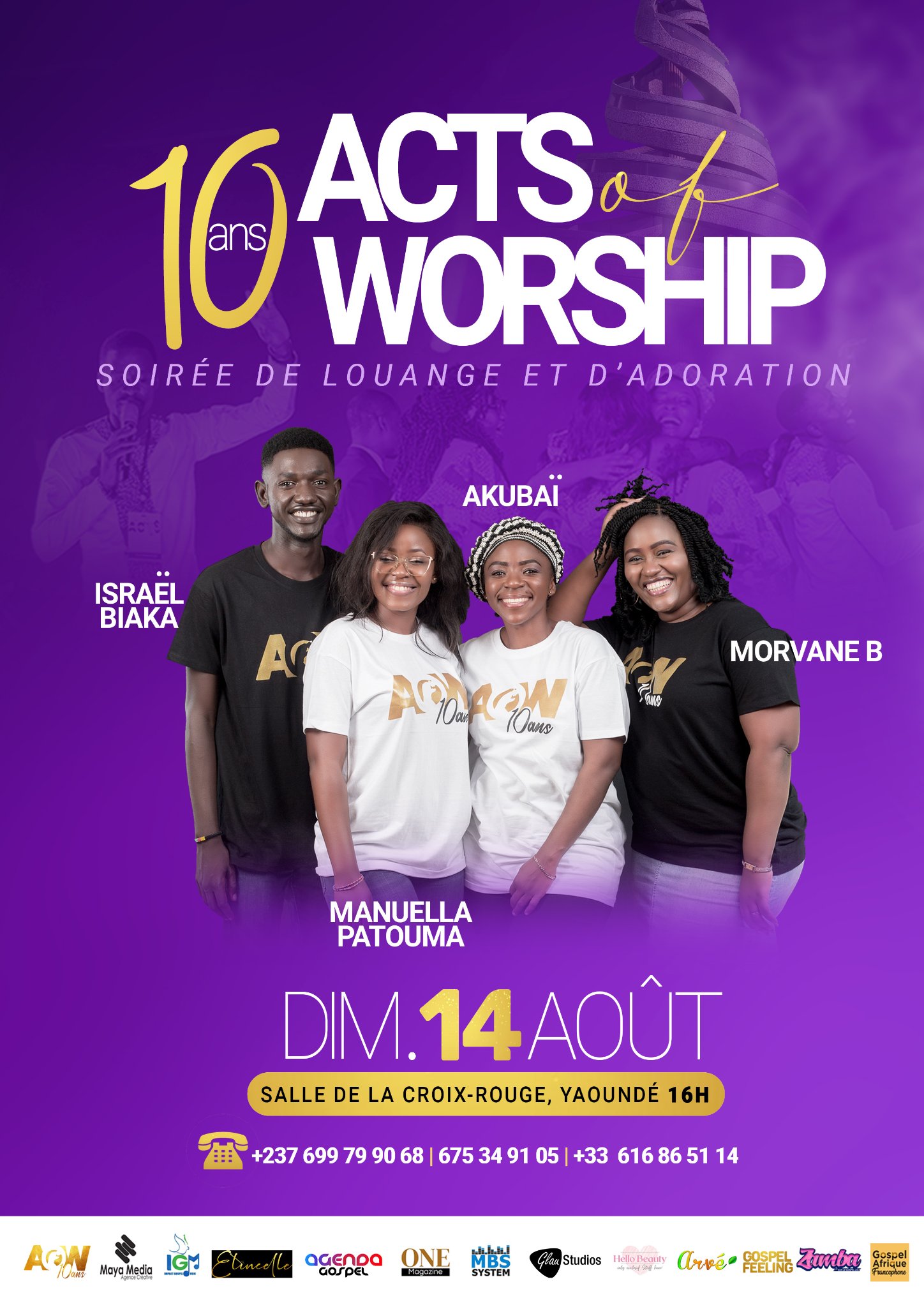 Acts of Worship f&ecirc;te ses 10 ans
