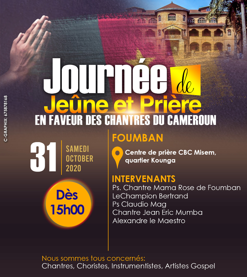 Journée de Jeune et de Pri&egrave;re en faveur des Chantres du Cameroun - Foumban