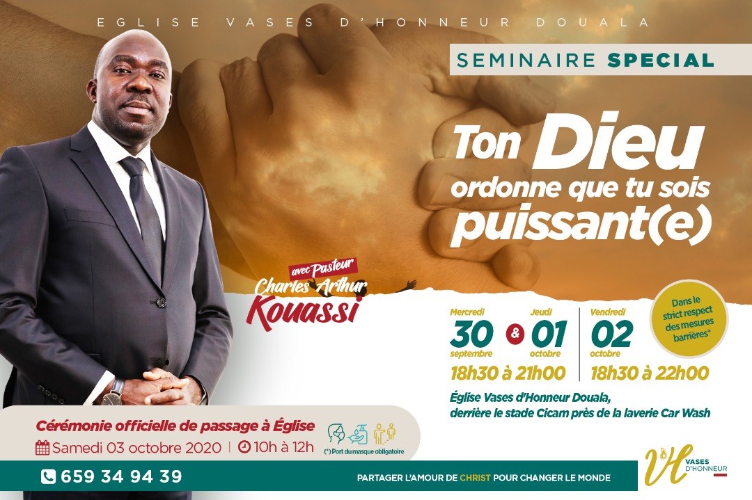 Spécial séminaire &agrave; l'&Eacute;glise Vases d&rsquo;Honneur